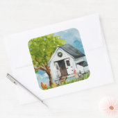 国生活ステッカー スクエアシール (封筒)