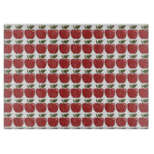 国産のりんごガラスの切断板 カッティングボード (正面)