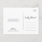 国産ひまわりサンフラワーありがとうはがき ポストカード (裏面)