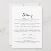 国産ひまわり結婚の歓迎と旅程 (裏面)