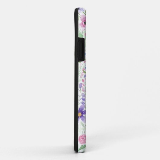 国産ピンク紫の水色の花 Case-Mate iPhoneケース (裏面/右)