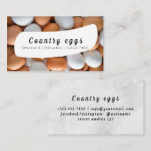 国産卵の名刺 名刺 (正面/裏面)