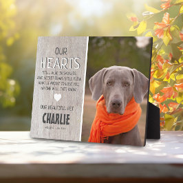 国産 ライト リスティック ウッド | ペット フォト メモリアル フォトプラーク