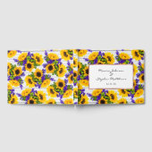 国白素朴木紫黄ひまわり ゲストブック (全面)