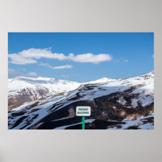 国立シエラネバダ山脈 ポスター