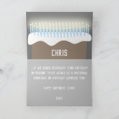 国立トイレ紙不足 |古いジョーク誕生日 カード (内部)