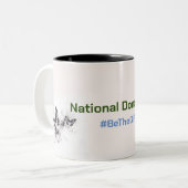 国立ドナーデイセラミックマグカップ ツートーンマグカップ (正面左)