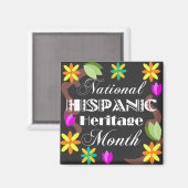 国立ヒスパニック伝統月磁石 マグネット (正面/裏面)