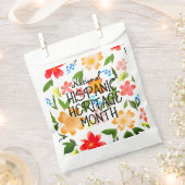 国立ヒスパニック伝統月 フェイバーバッグ (クリップ留めされた状態)