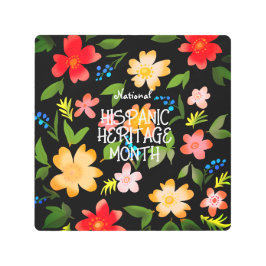 国立ヒスパニック伝統月 メタルプリント