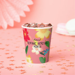 国立ヒスパニック伝統月 紙コップ
