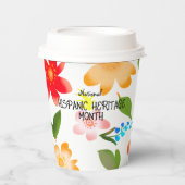 国立ヒスパニック伝統月 紙コップ (正面)