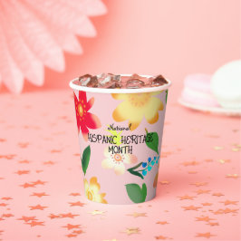 国立ヒスパニック伝統月 紙コップ
