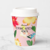 国立ヒスパニック伝統月 紙コップ (正面)