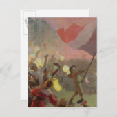 国立フェスティバルの記憶, 1895 ポストカード (正面/裏面)