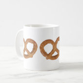 国立プレッツェル月 コーヒーマグカップ (正面左)