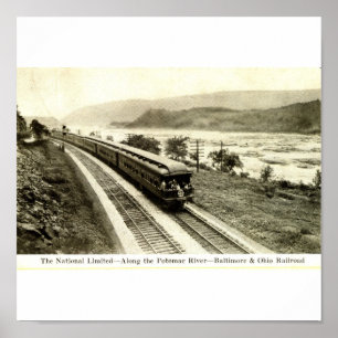 国立ボルチモア&オハイオ鉄道1920年代 ポスター