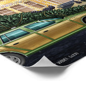 国立ランポンのクリスマスパーティー歓迎サイン ポスター (角)