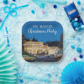 国立ランポンのクリスマス休暇 ペーパープレート (パーティー)