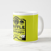 国立ワッフルの日 ジャンボコーヒーマグカップ (正面右)