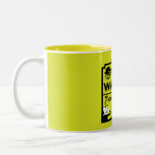 国立ワッフルの日 ツートーンマグカップ (左)