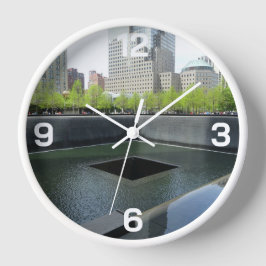 国立九月十一日記念碑 スクエア壁時計