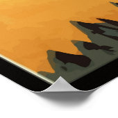 国立公園が野生生物を保存 ポスター (角)