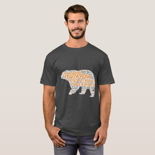 国立公園すべて59国立公園 Tシャツ (正面フル)