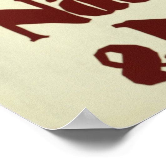 国立公園とモニュメントのヴィンテージ旅行ポスター ポスター (角)