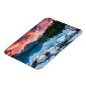 国立公園の山湖ハイタトラ2 マグネット (左側)