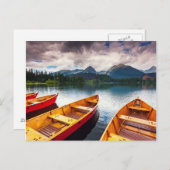 国立公園の山湖ハイタトラ ポストカード (正面/裏面)