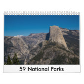 国立公園の景色 カレンダー (カバー)