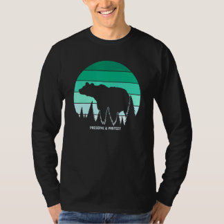 国立公園の森林環境を守ろう Tシャツ