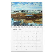 国立公園の水彩2025カレンダー カレンダー (1月 2027)