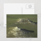 国立公園の緑豊かな丘や平野を干上げる ポストカード (正面/裏面)