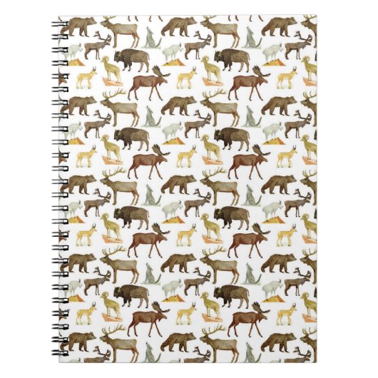 国立公園の野生生物 ノートブック (正面)