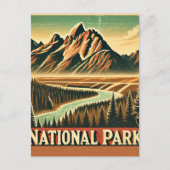 国立公園はがき ポストカード (正面)