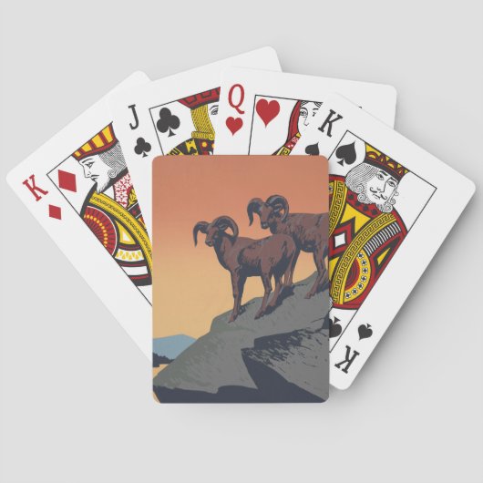 国立公園への旅行を促進するヴィンテージのポスター トランプ (裏面)