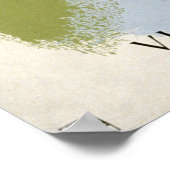 国立公園への旅行を促進するヴィンテージのポスター。 ポスター (角)