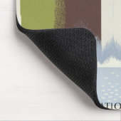 国立公園への旅行を促進するヴィンテージのポスター。 マウスパッド (コーナー)