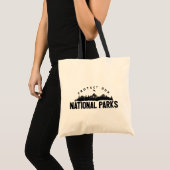 国立公園を守ろう サポート トートバッグ (正面(商品))