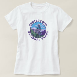 国立公園を守ろう サポート Tシャツ