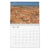 国立公園カレンダー カレンダー (3月 2027)