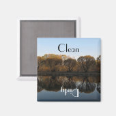 国立公園クリーン汚れ食洗機磁石 マグネット (正面/裏面)