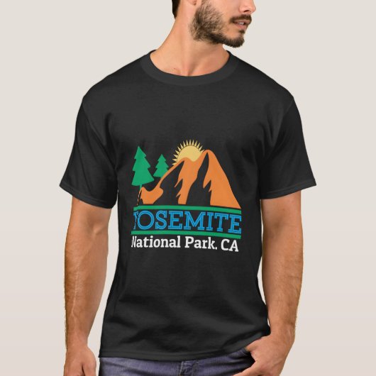 国立公園ヨセミテ Tシャツ (正面)