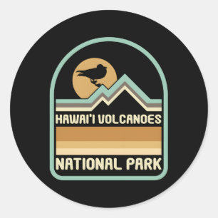 国立公園保全ハワイ火山国家 ラウンドシール
