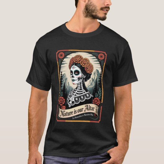 国立公園保護官のための死者の日カトリーナ Tシャツ (正面)