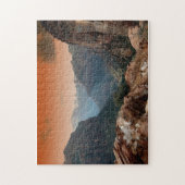 国立公園名勝山の夕日 ジグソーパズル (縦)