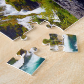 国立公園広場。 ジグソーパズル (側面)