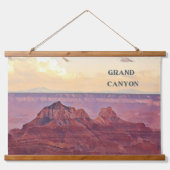 国立公園木材トップウォールタペストリートリオ 吊り下げ型タペストリー (正面)